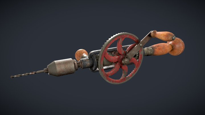 Millers Falls Drill nº980 3D Model