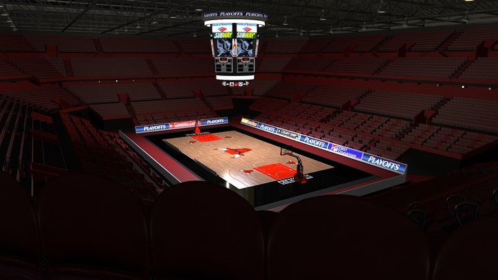 Basketball Level 3D Model