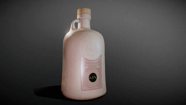 Rustic Gin Concept 3D Model