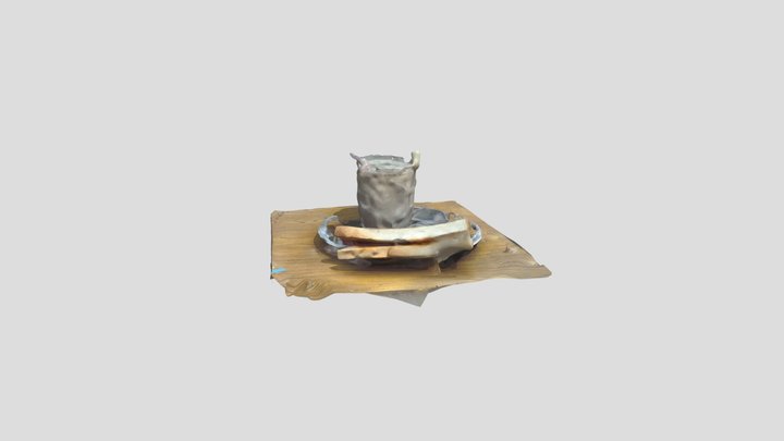 Classic Grilled Sandwich | 3D Food Menu Premium