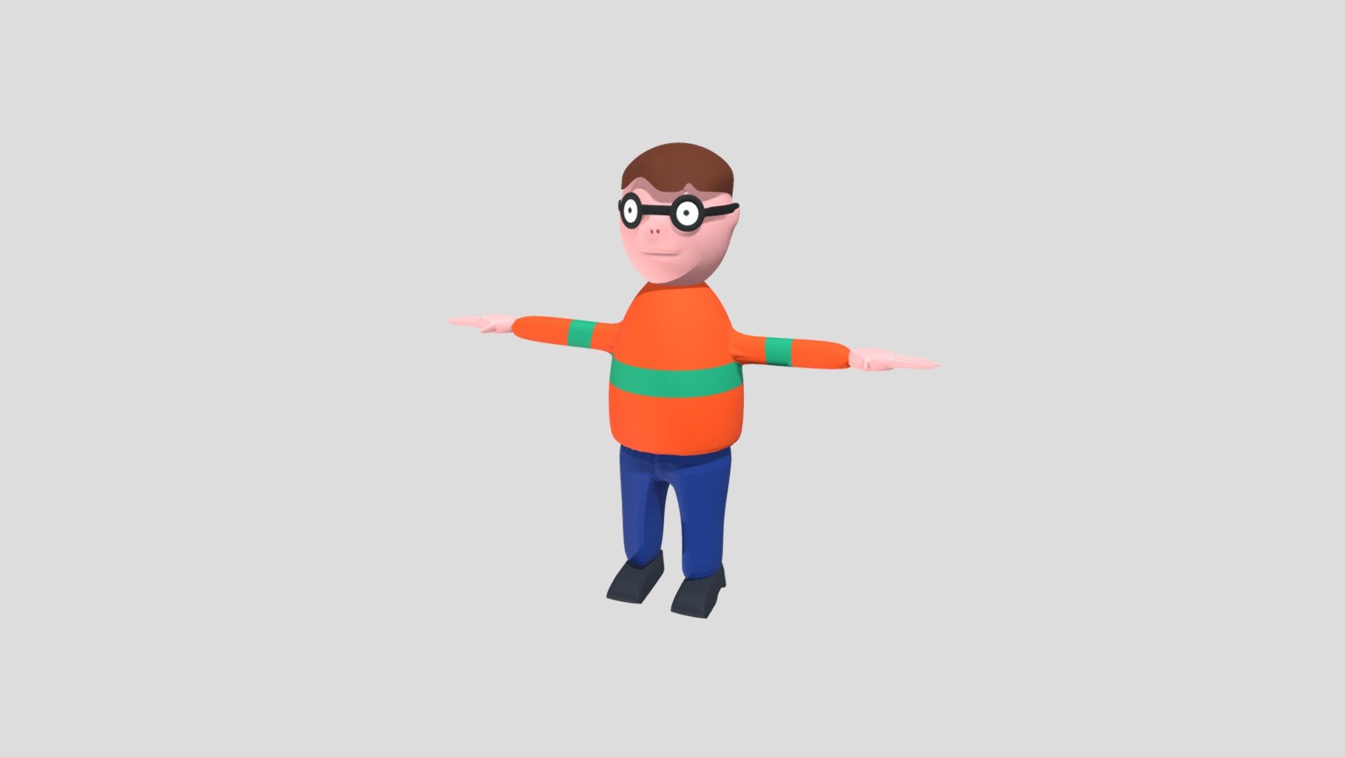 The Cramp Twins Lucien Cramp (Girl Pants) Download Free 3D model by