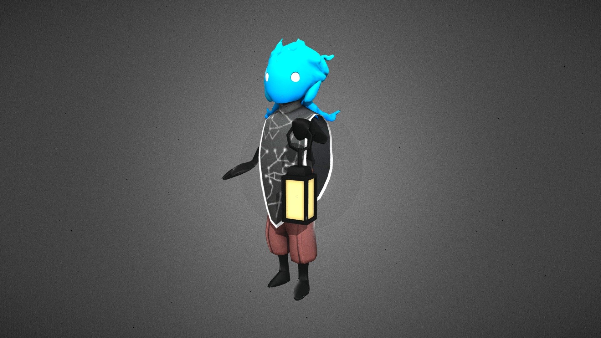 Game Jam project Character animation 2 3D model by Kresnik