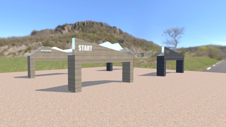 Gates 3D Model