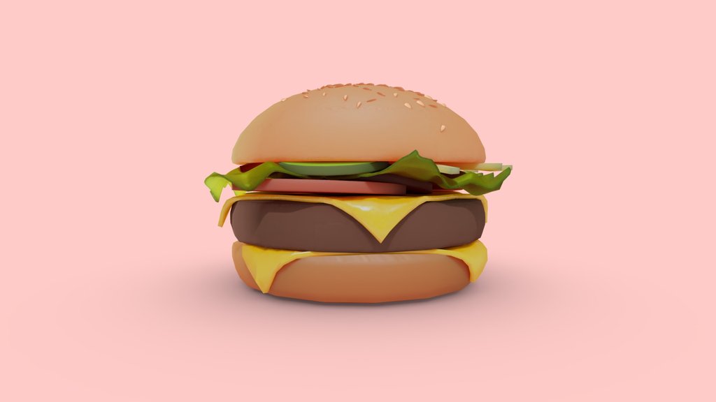 Stylized Burger