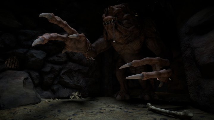 Star Wars Rancor Pit 3D Model