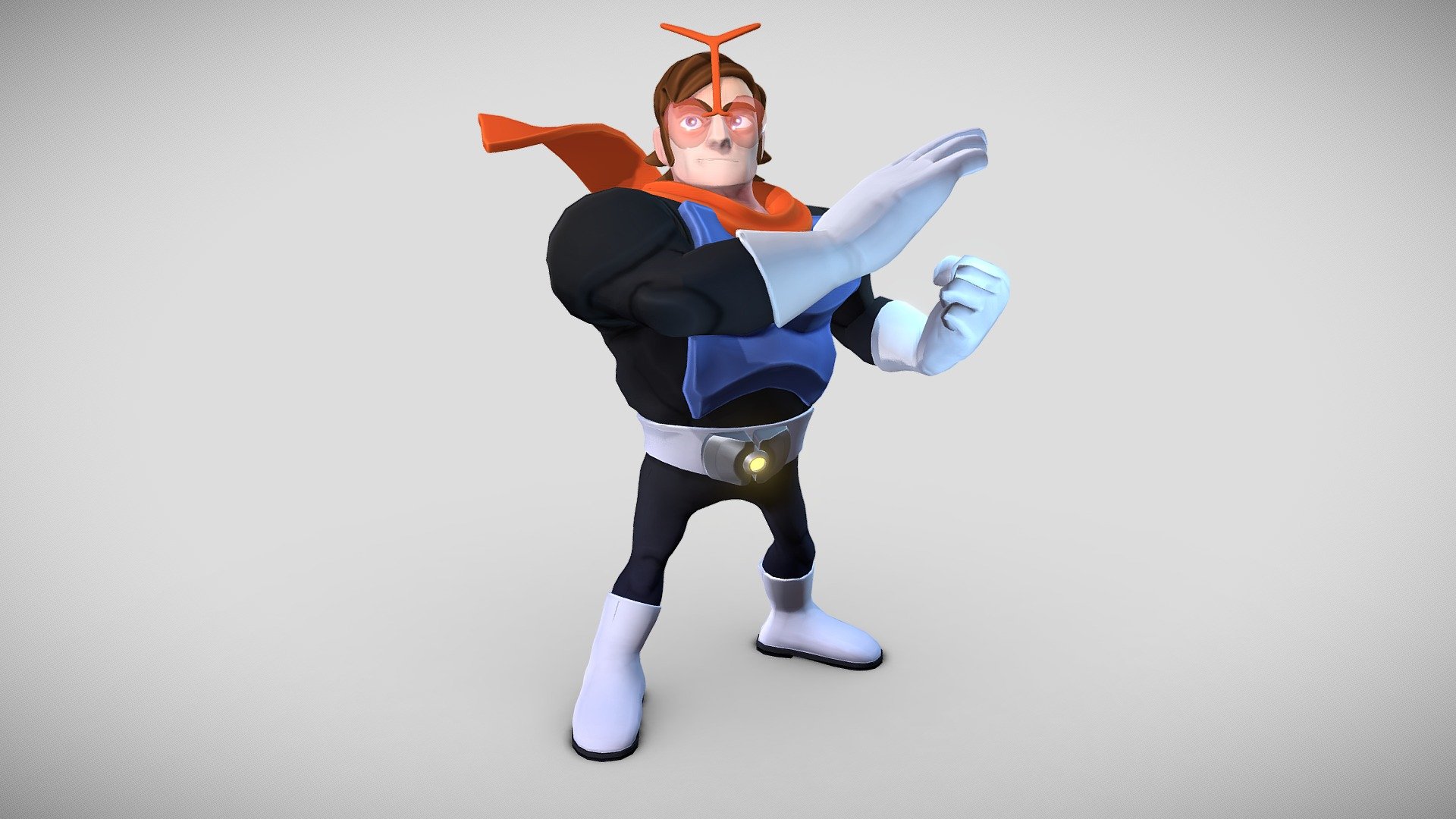 Henshin Rider - 3D model by Donald Gremillion II (@donaldg) [78c3fa1 ...