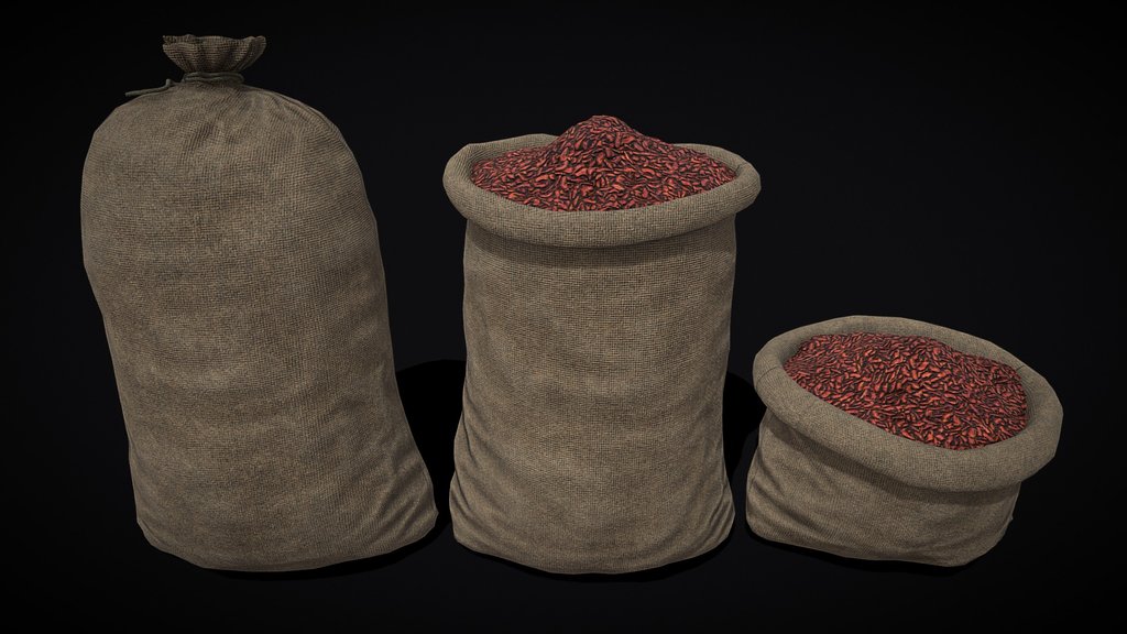 sacks - A 3D model collection by Predatoriuk - Sketchfab