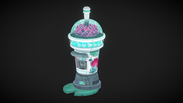 Drinks_Machine 3D Model