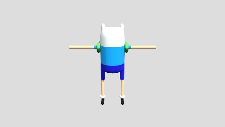 Finn Medio Terminado 3D Model