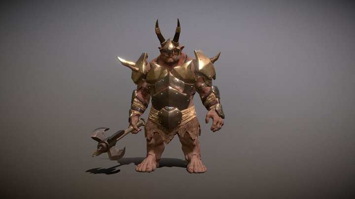 Ogre Lord 3D Model