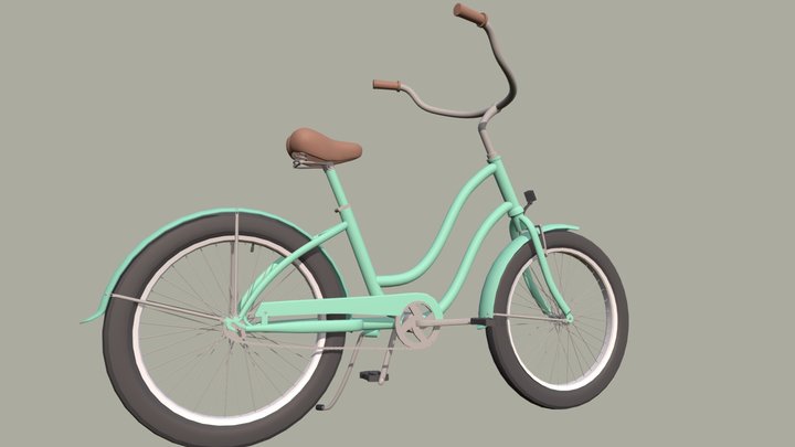 Bicycle_draft 3D Model