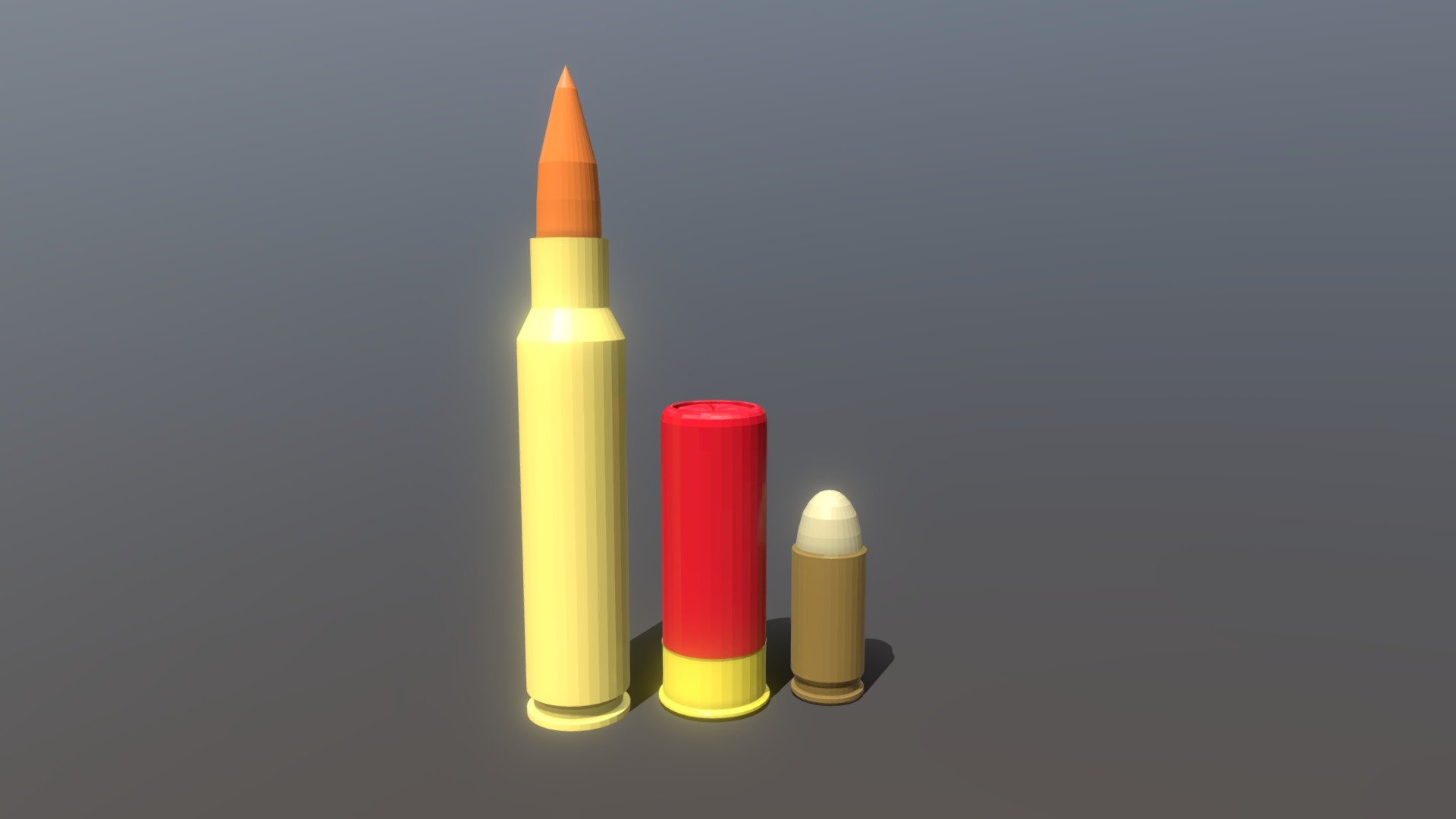 Bullets pack - Download Free 3D model by myoshi (@myoshi_ua) [78c6169 ...