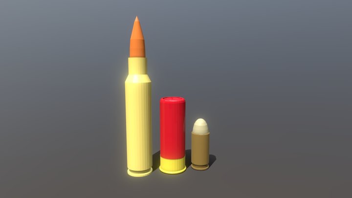 Bullets pack 3D Model
