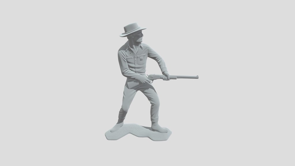 Cowboy with Rifle