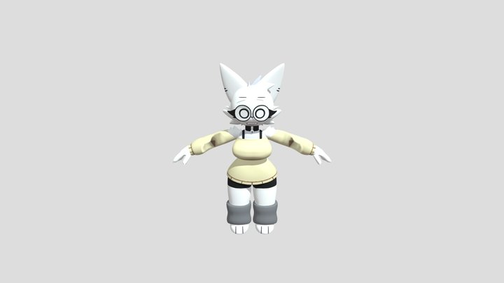 Wenda (Sprunki Retake Human) 3D Model