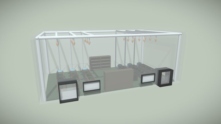 Garden 3D map 3D Model