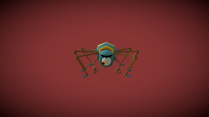 Spider McHumanhands 3D Model