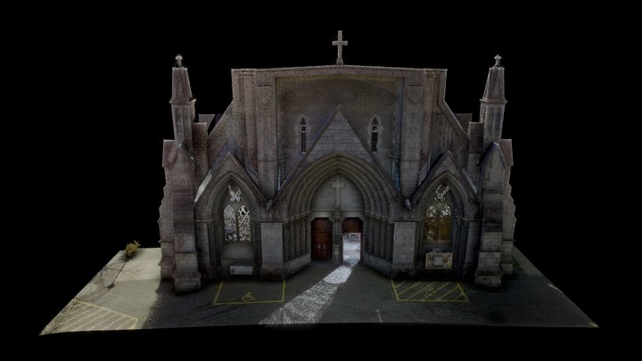 Christ Church Cathedral, Nelson, New Zealand 3D Model