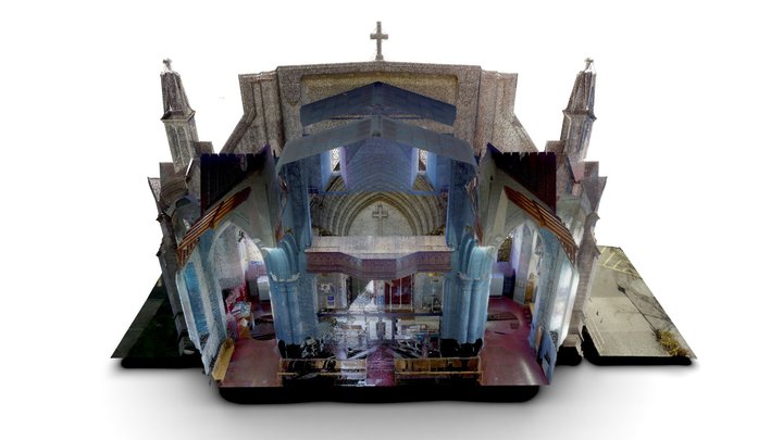 Christ Church Cathedral, Nelson 3D Scan (NZ) 3D Model
