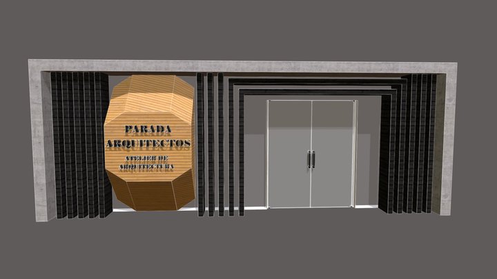 FACHADA (IMPRESIÓN 3D) 3D Model