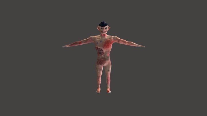 INTENTO DE ZOMBIE 3D Model