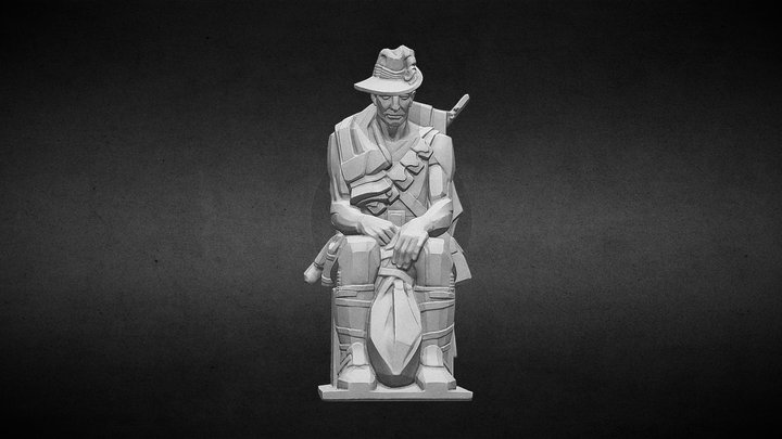 Light Horseman 3D Model