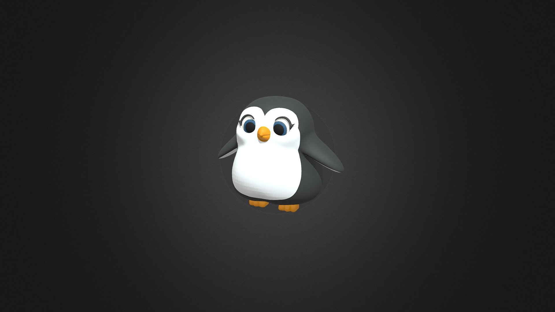 Asset - Cartoons - Animal - Penguin Rigged - Buy Royalty Free 3D model ...