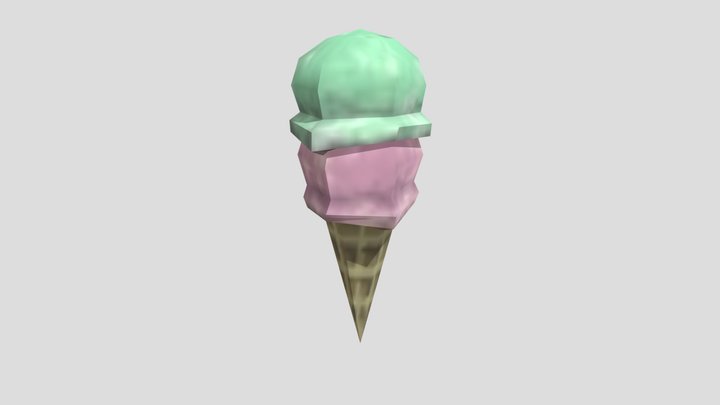 Ice Cream - Scooby-Doo 3D Model