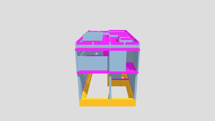 EST - CASA HABITACIÓN CB 3D Model