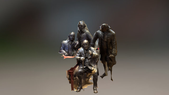 Franklin 3D Model