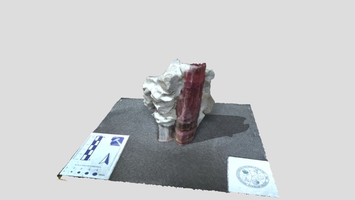 TORMALINA (Elbaite) 3D Model