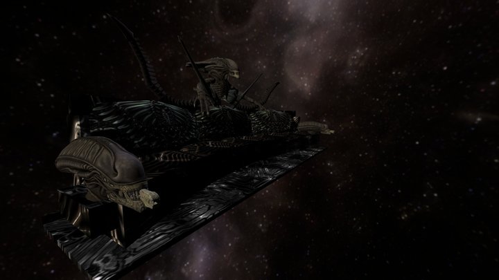 ALIEN Furniture 3D Model