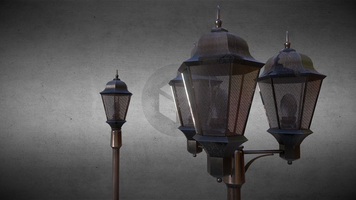 Street lamp 3D Model