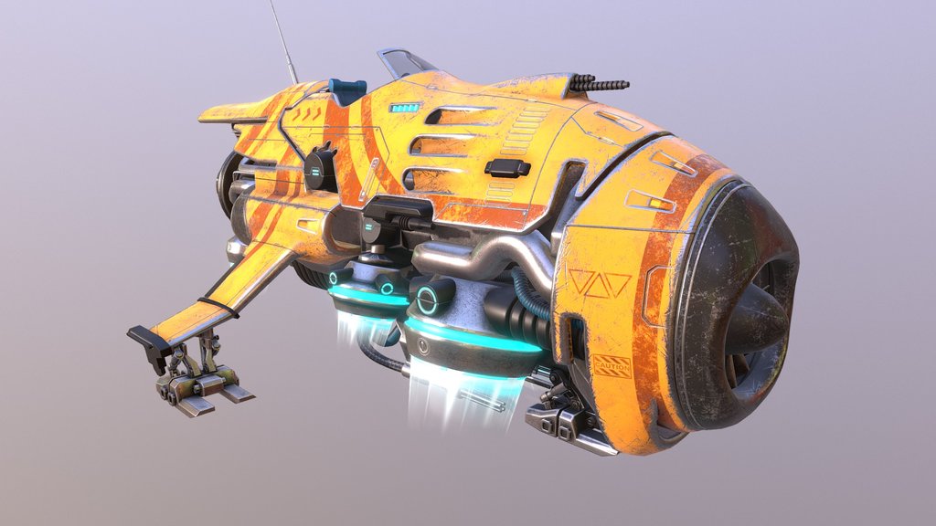 Cyberpunk Speeder
