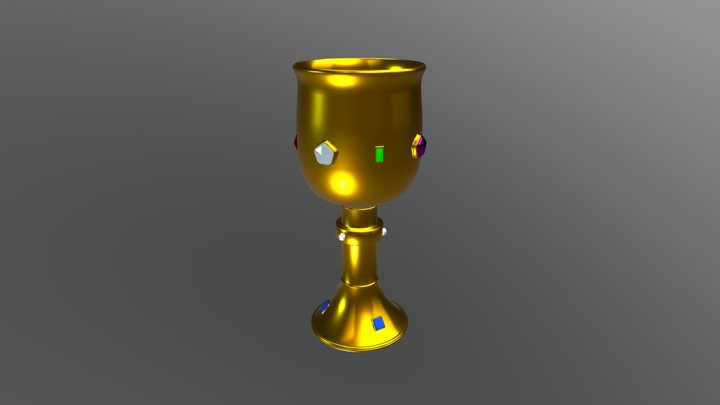 Magical Goblet: SCNC 2023 (3D Digital Game Art) 3D Model