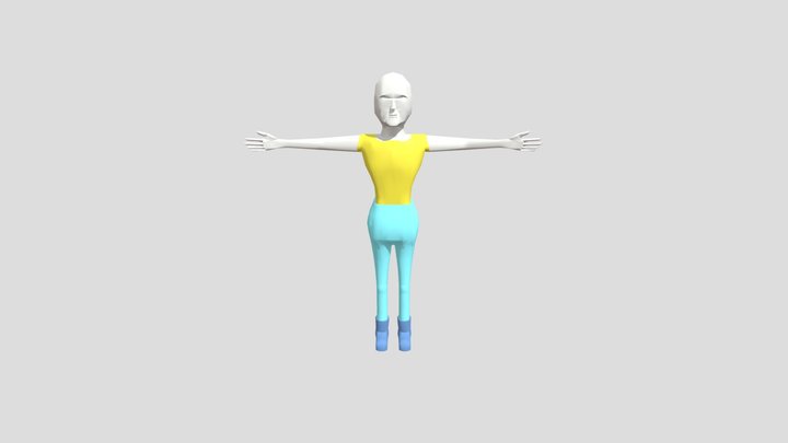 Hero(new color) 3D Model