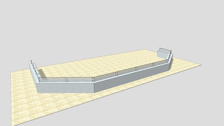 Customer 0208 - Lower Balcony 3D Model