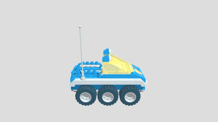 Lunar Rover 3D Model