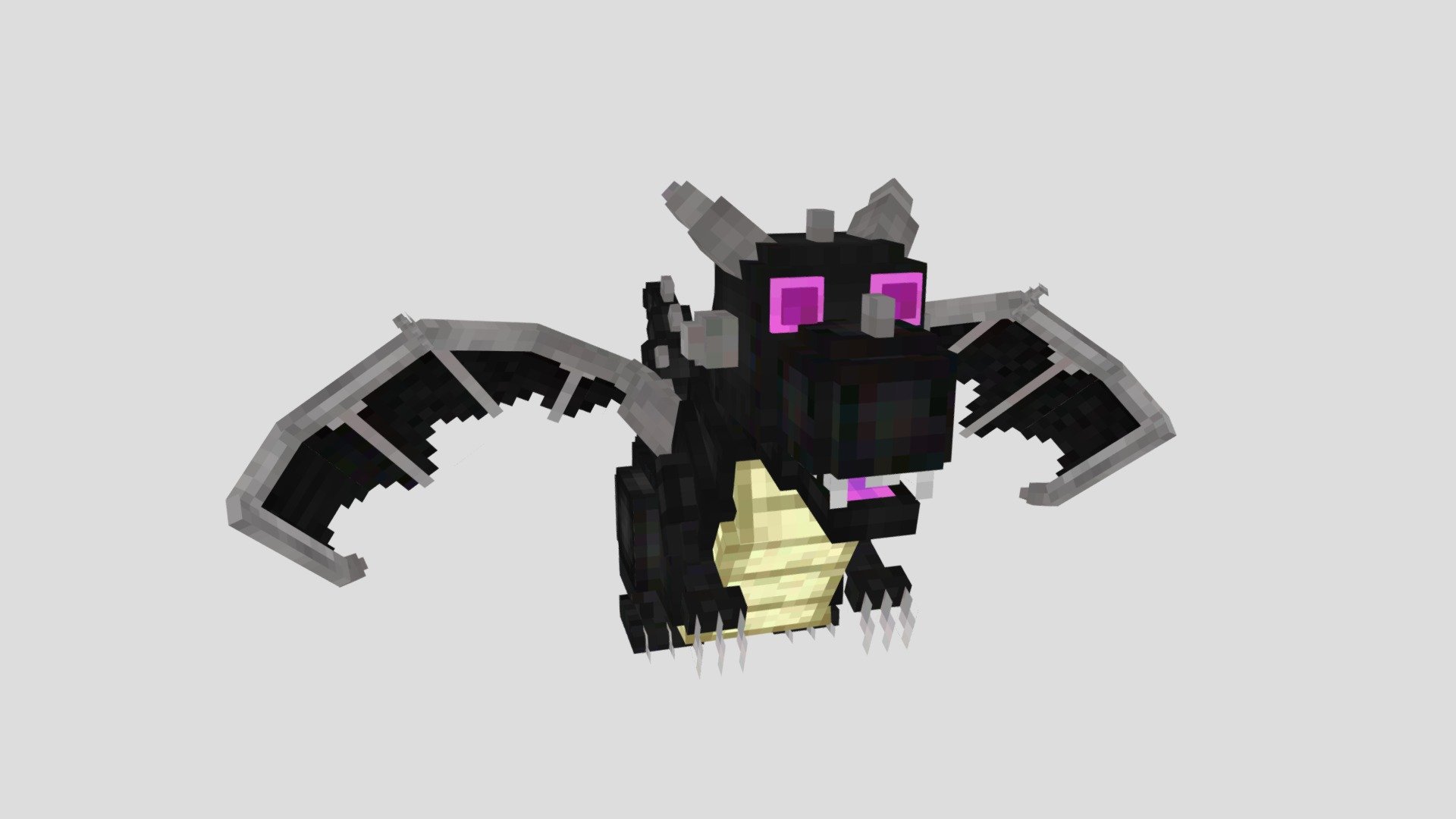 Minecraft Ender Dragon - Download Free 3D model by Tony's Classics