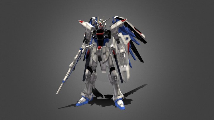 freedom gundam 3D Model