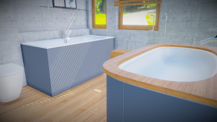 BathRoom 3D Model