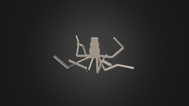 Minecraft Kraken 3D Model