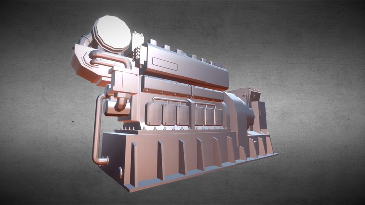 Generator 3D Model