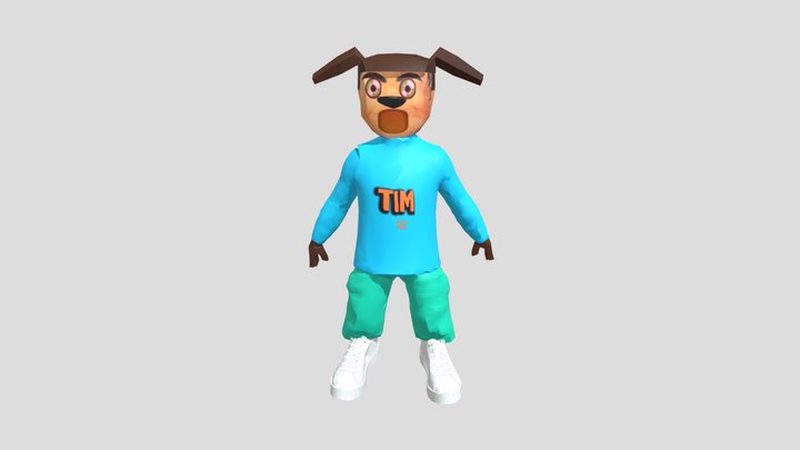 Тимоха из концовки 5 ночей с тимохой 3D Model