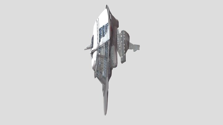 BnL Starliner Axiom (Wall-e Ps2 3D model) 3D Model