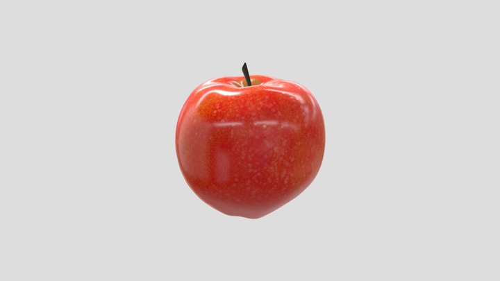 Apple 3D Model