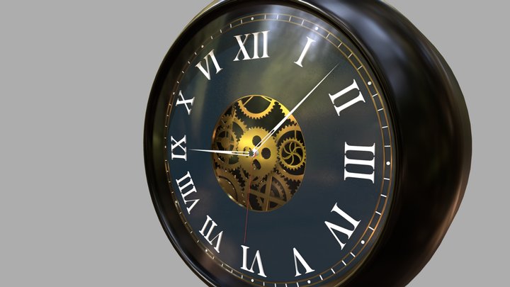 Alarm Clock 3D Model