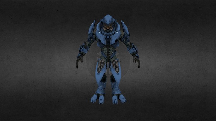 Elite Halo Wars 3D Model