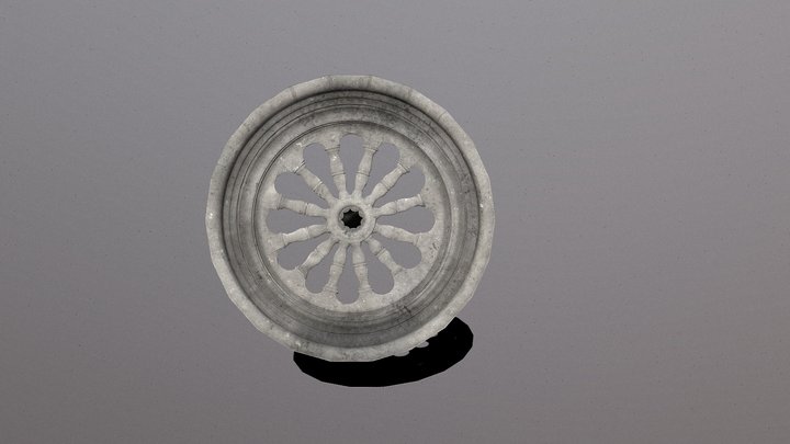 Rosone di Santa Maria del Soccorso - Caccuri. 3D Model