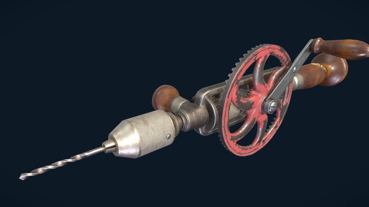 Drill WIP 3D Model